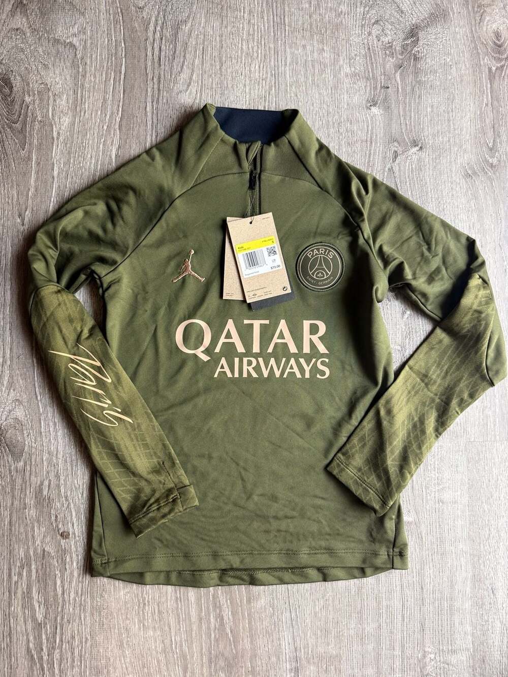 Paris Saint-Germain Jordan Dri-FIT Strike Fourth Drill Top (Kids)